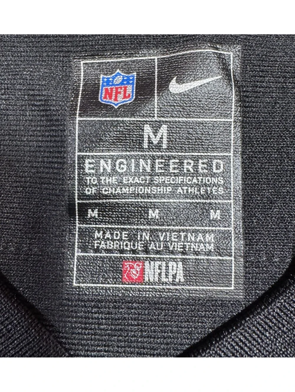 Nike New England Patriots Drake Maye Black Jersey Super Bowl Patch Youth M NWT